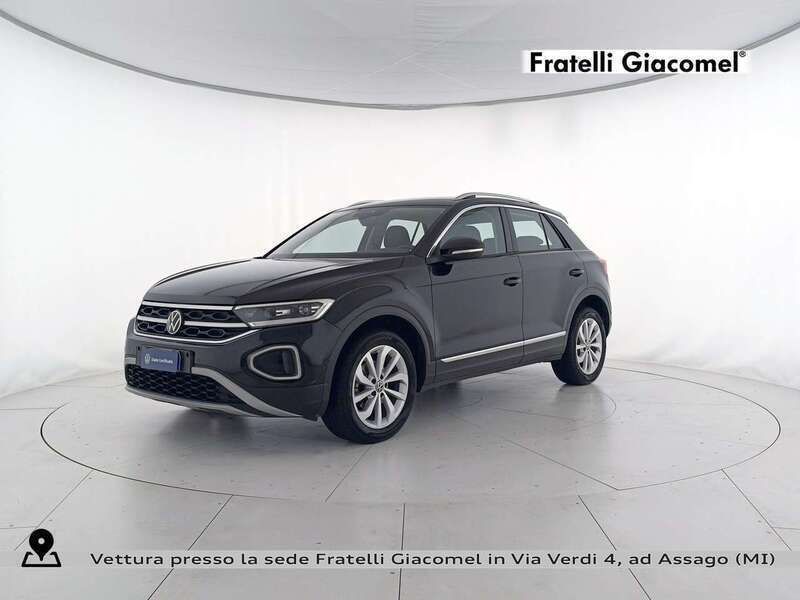 Deep black perlato Usata 2022 VW T-Roc Style SUV | 23.400 € (Buon prezzo) - Immagine 1/4