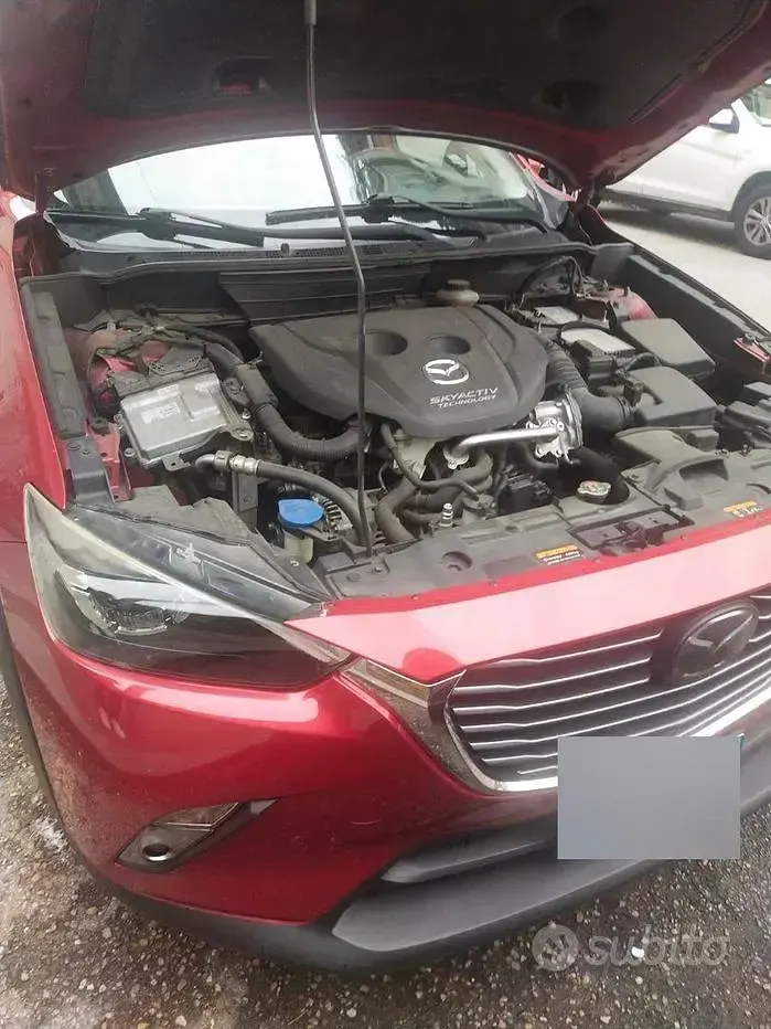 Usata Mazda CX-3 105 CV (77 kW) 2017 Rosso SUV