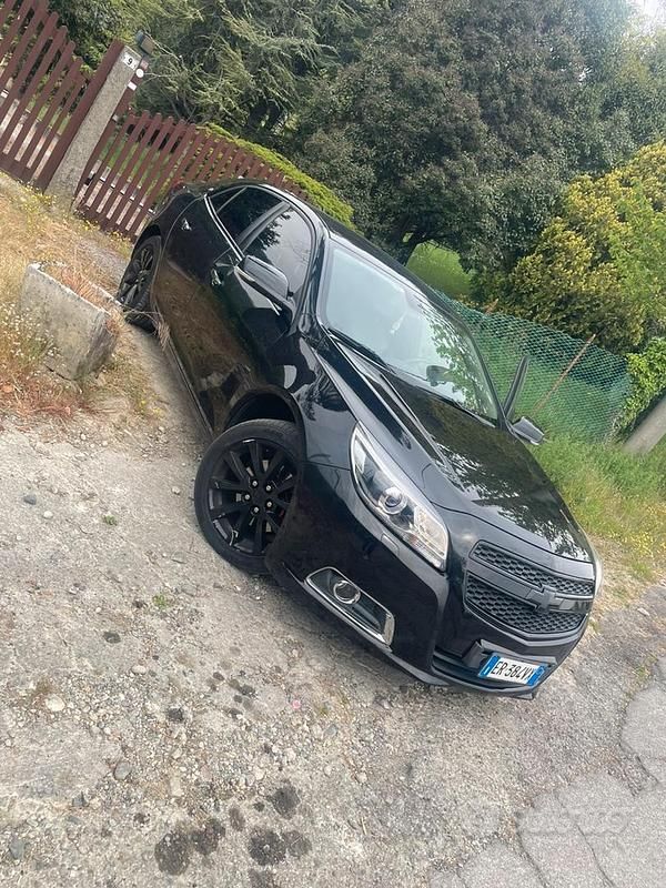 Usata Chevrolet Malibu LTZ 160 CV (117 kW) 2013 Nero Berlina