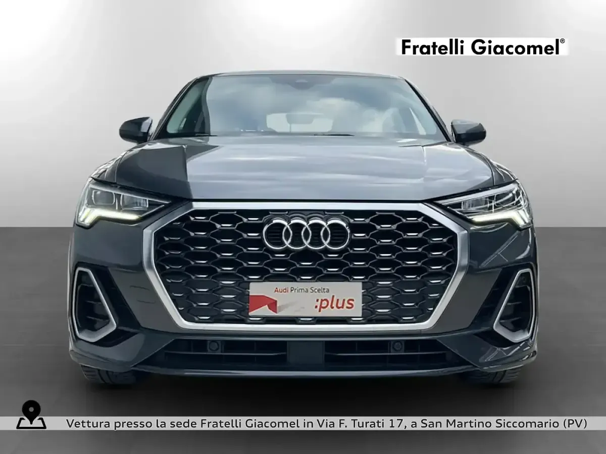 Usata Audi Q3 Sportback S-Line 150 CV (110 kW) 2022 6y grigio daytona perlato SUV