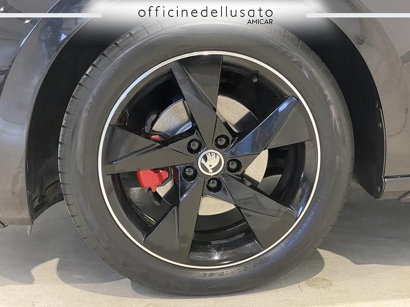 Usata Skoda Scala Monte Carlo 110 CV (80 kW) 2023 Nero tulipano perlato Utilitaria