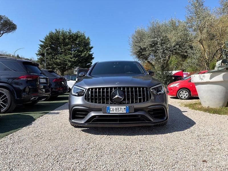 Usata Mercedes GLC63 AMG AMG 509 CV (374 kW) 2020 Grigio Coupé