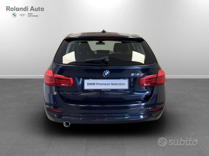 Usata BMW 318 150 CV (110 kW) 2016 Blu Station wagon