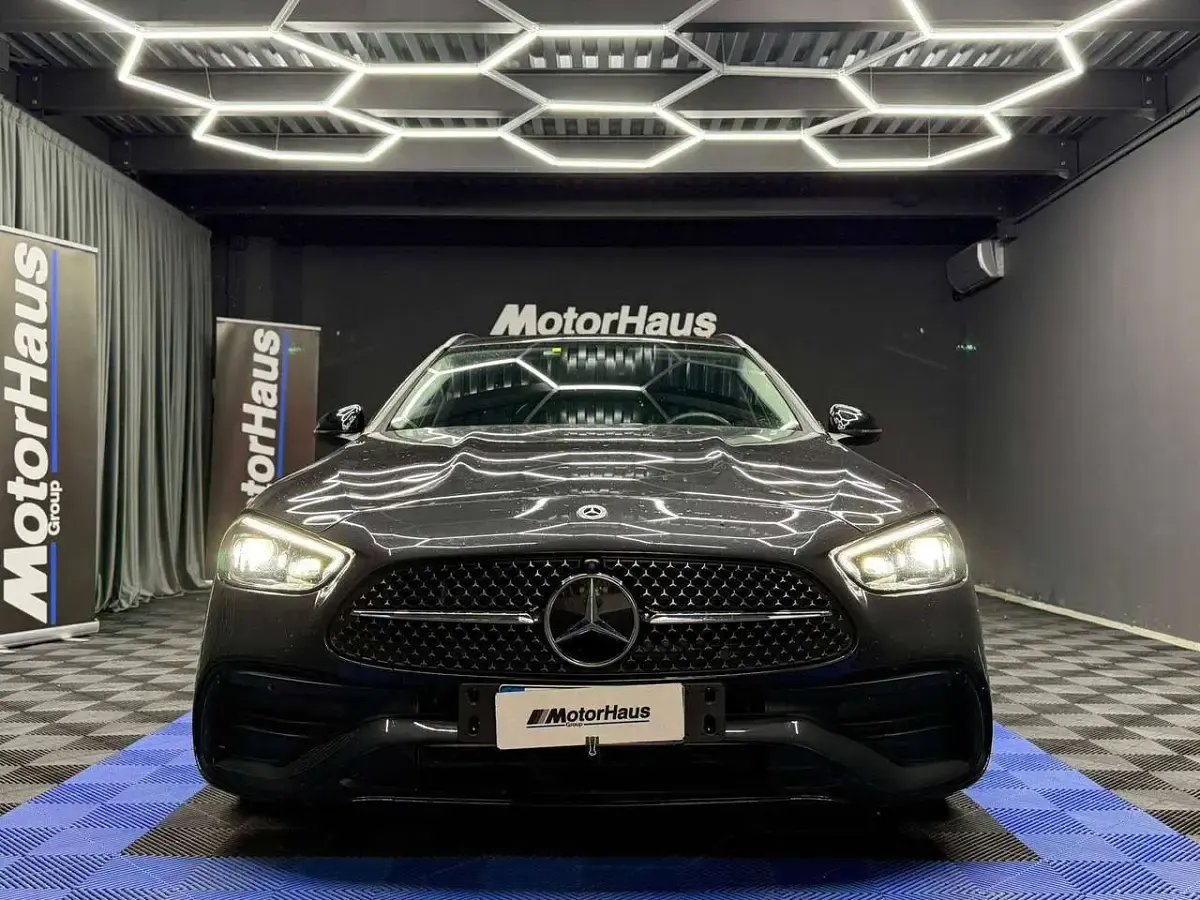 Usata Mercedes C220 AMG Line Premium Plus 197 CV (144 kW) 2023 Nero Station wagon