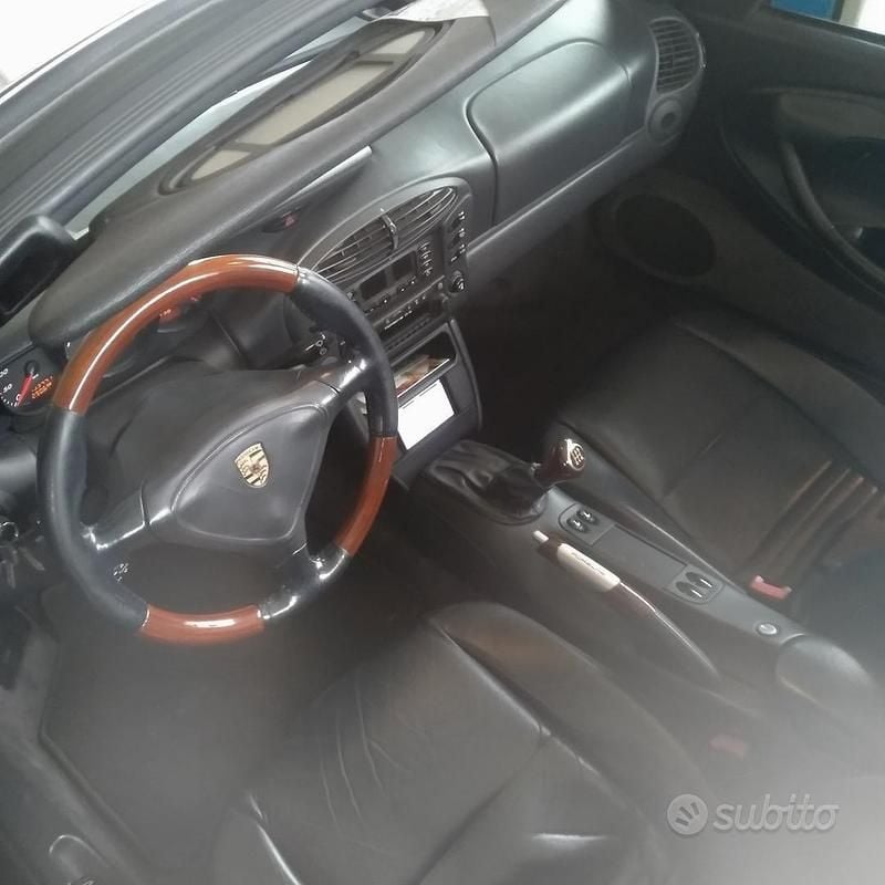 Usata Porsche Boxster 1999 Nero Cabrio