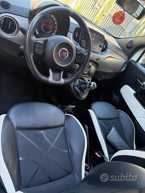 Usata Fiat 500 69 CV (50 kW) 2019 Bianco Cabrio