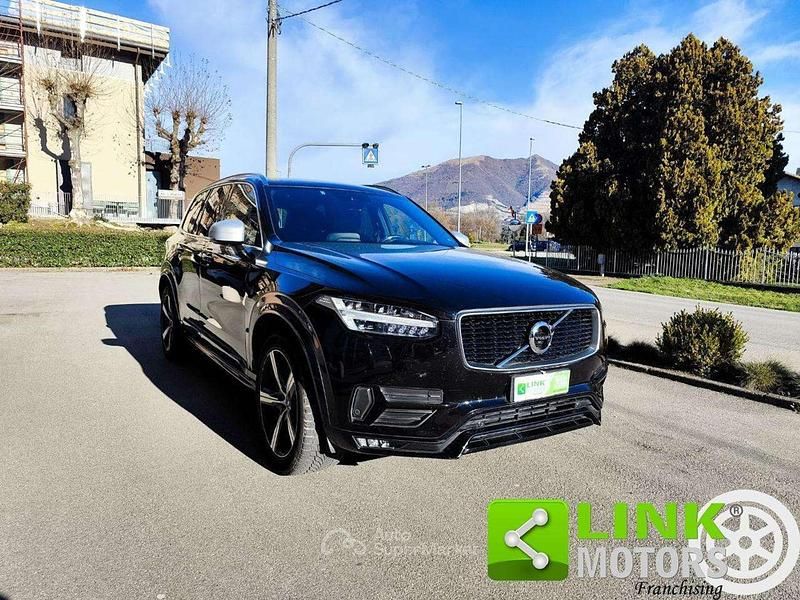 Begagnad Volvo XC90 R-Design 235 HK (172 kW) 2018 Svart SUV