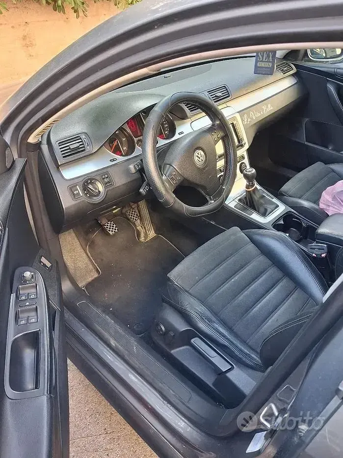 Usata VW Passat 140 CV (102 kW) 2008 Grigio Berlina