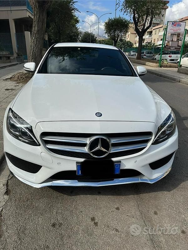 Usata Mercedes C220 2016 Bianco Berlina