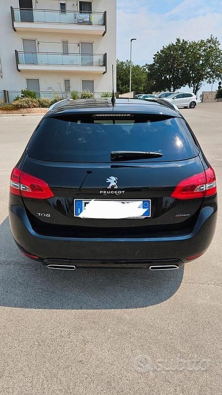 Usata Peugeot 308 SW GT-line 150 CV (110 kW) 2017 Nero Station wagon