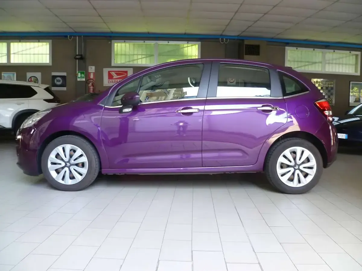 Usata Citroën C3 PureTech 82 CV (60 kW) 2015 Viola karma Berlina