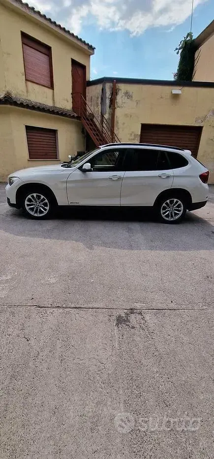 Usata BMW X1 Efficient Dynamics 116 CV (85 kW) 2014 Bianco SUV