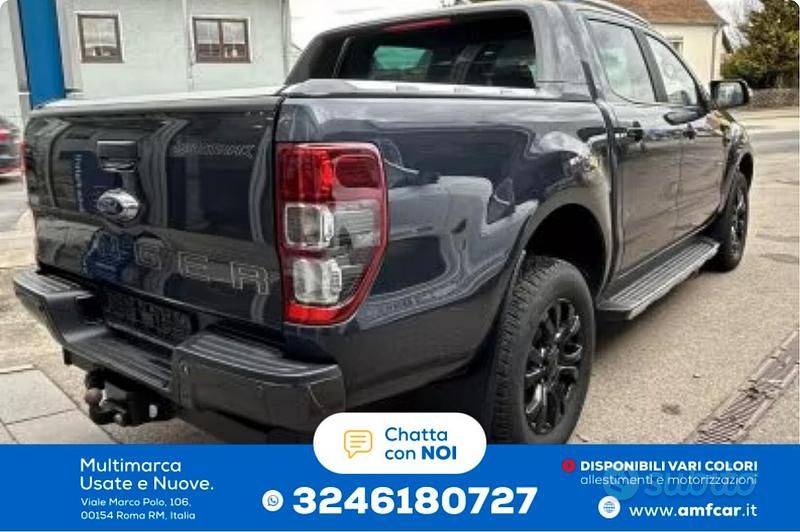 Usata Ford Ranger Wildtrack 213 CV (156 kW) 2022 Grigio Pick-up