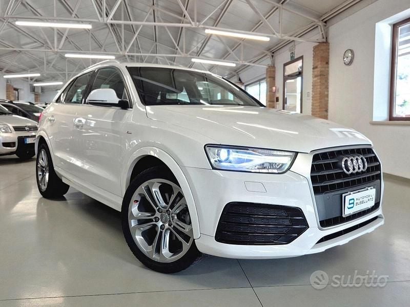 Usata Audi Q3 S-Line 120 CV (88 kW) 2018 Bianco SUV