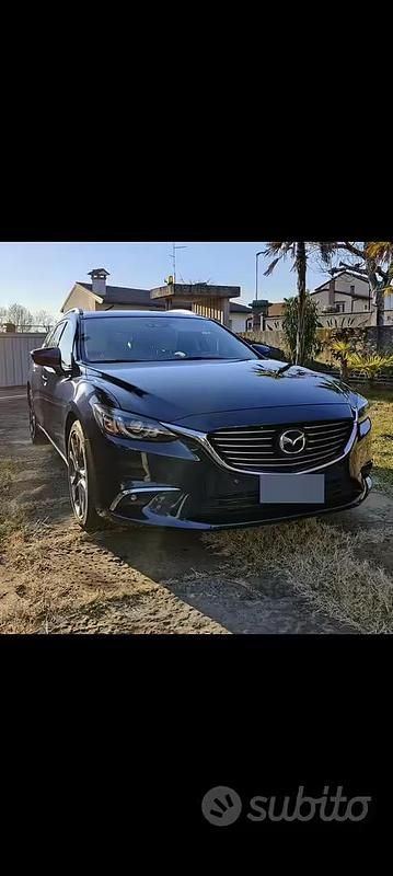 Usata Mazda 6 Exceed 175 CV (128 kW) 2016 Blu Station wagon