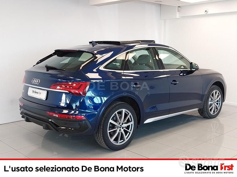 Usata Audi Q5 Sportback Advanced 265 CV (194 kW) 2021 Blu navarra met. SUV