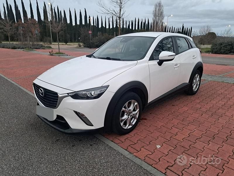 Usata Mazda CX-3 Evolve 105 CV (77 kW) 2017 Bianco SUV