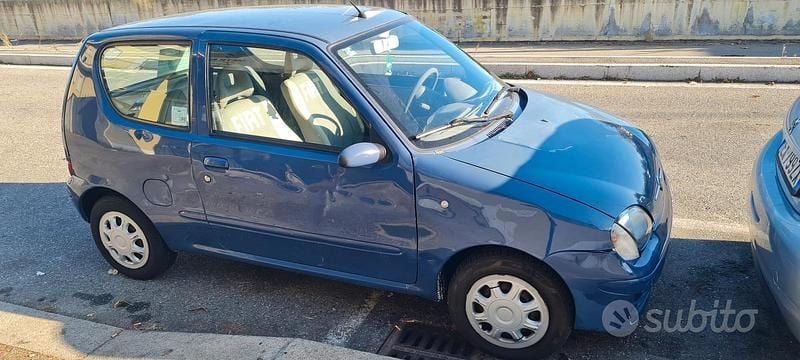 Usata Fiat Seicento 54 CV (39 kW) 2007 Blu Utilitaria