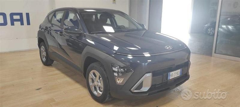 Nuova Hyundai Kona 120 CV (88 kW) 2025 Blu SUV