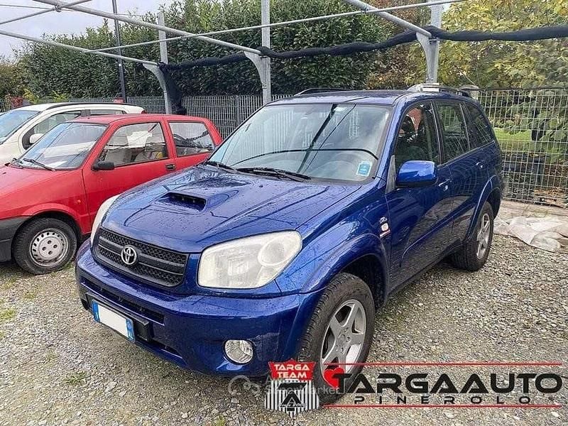 Usata Toyota RAV4 Sol 116 CV (85 kW) 2004 Blu SUV