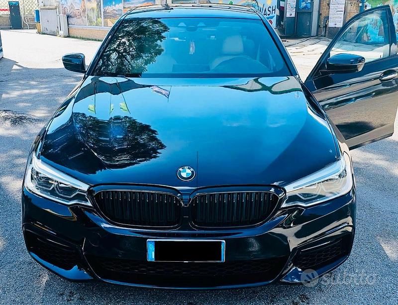Usata BMW 530 M Sport 249 CV (183 kW) 2018 Blu/azzurro Berlina
