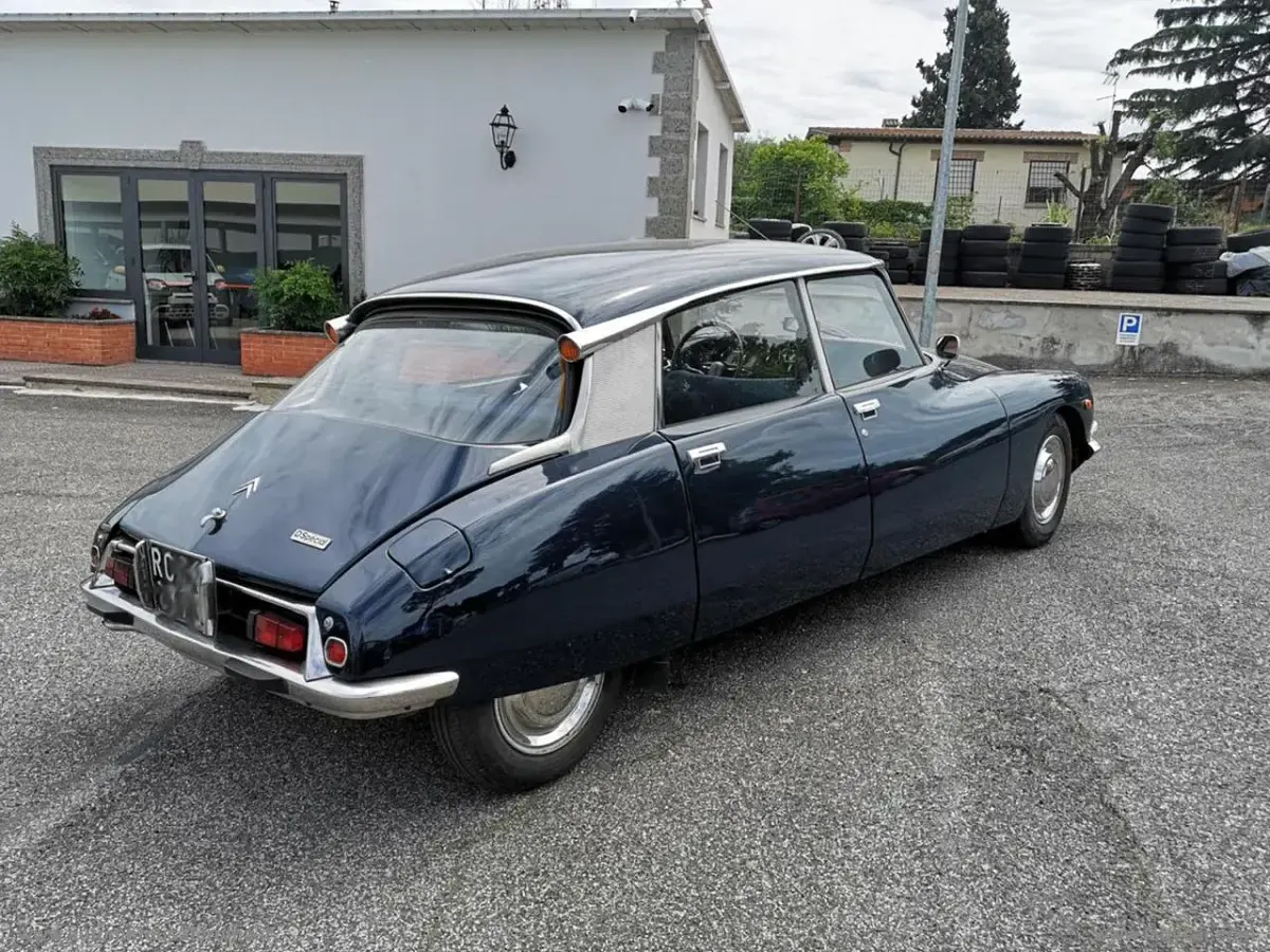 Usata Citroën DS 99 CV (72 kW) 1973 Blu Berlina
