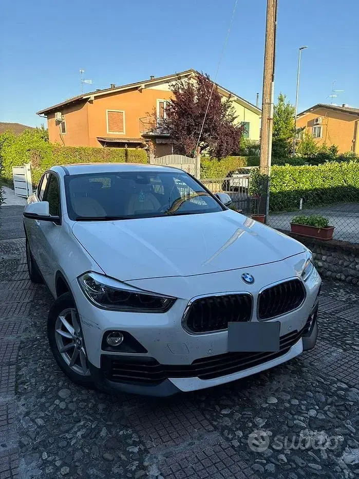 Usata BMW X2 Efficient Dynamics 150 CV (110 kW) 2018 Bianco SUV