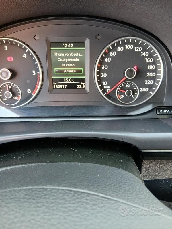 Usata VW Touran 2012 Grigio Monovolume