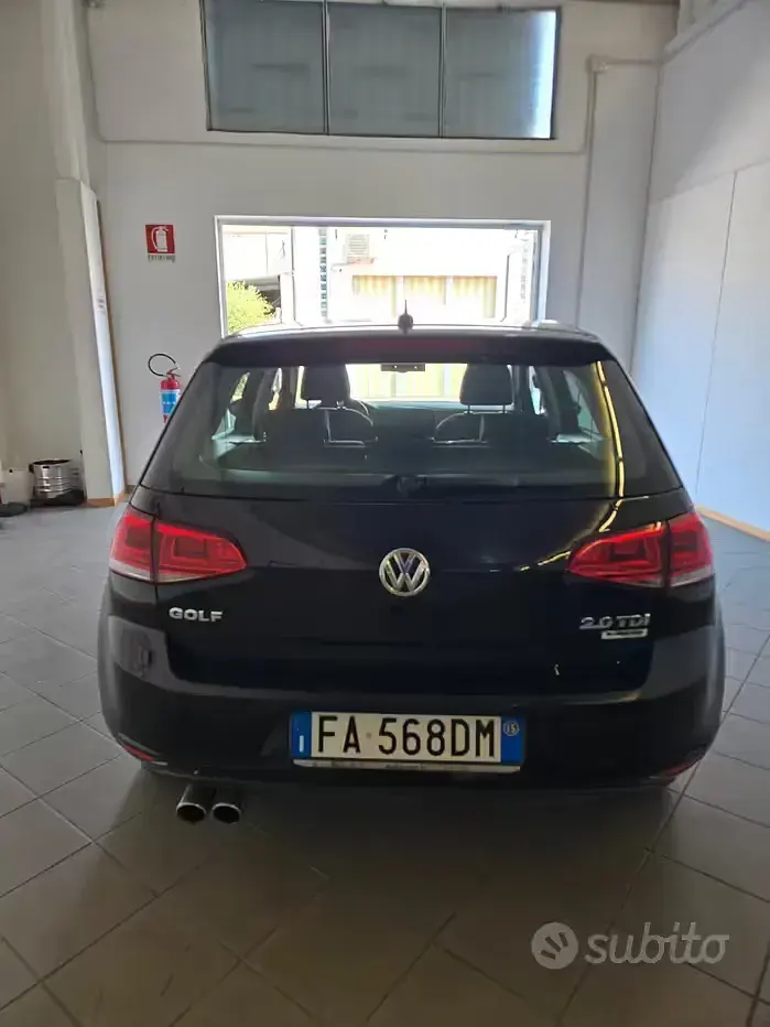 Usata VW Golf VII Business 150 CV (110 kW) 2015 Nero Berlina