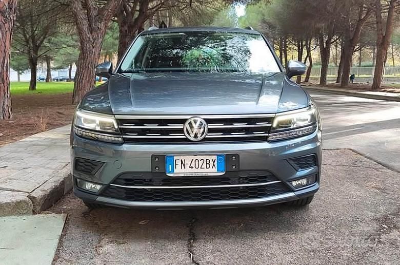 Usata VW Tiguan Advance 150 CV (110 kW) 2018 Grigio SUV