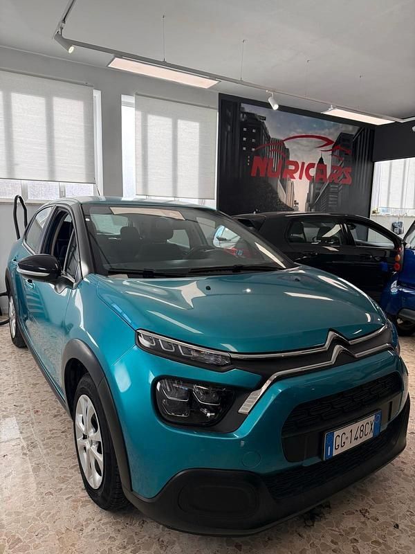Usata Citroën C3 Shine 139 CV (102 kW) 2021 Blu Berlina