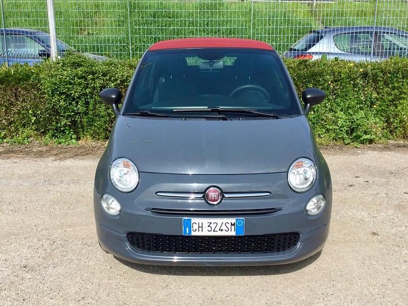 Usata Fiat 500C 69 CV (50 kW) 2022 Grigio Cabrio