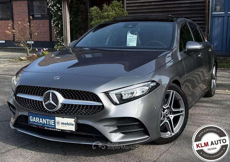 Begagnad Mercedes A200 Premium 163 HK (119 kW) 2020 Grå Sedan