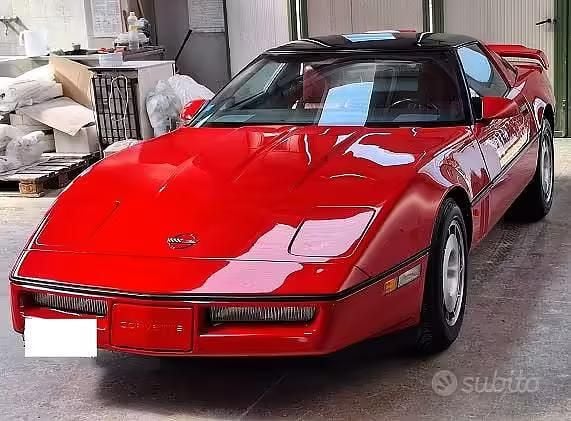 Usata Corvette C4 1987 Rosso Coupé