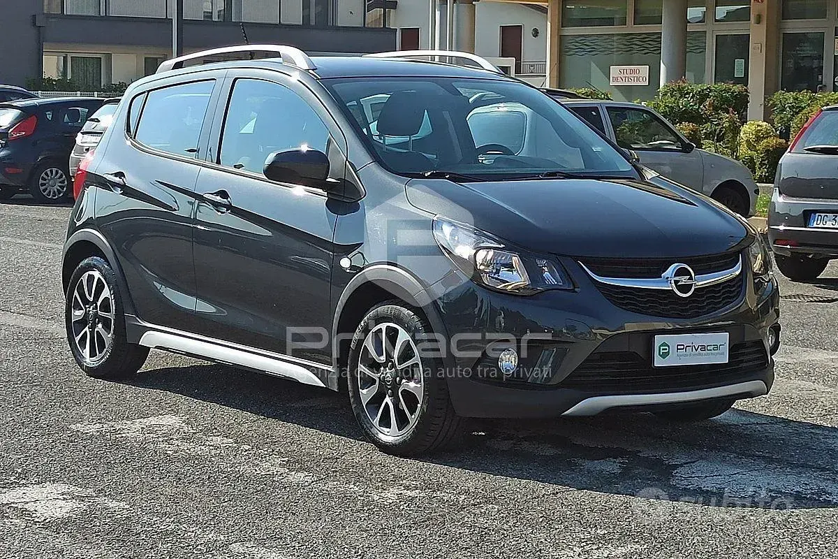 Usata Opel Karl Rocks 73 CV (53 kW) 2019 Grigio Utilitaria