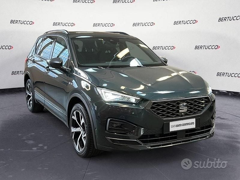Usata Seat Tarraco FR 150 CV (110 kW) 2022 Verde SUV