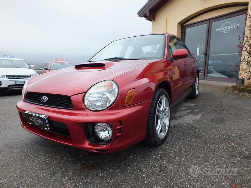 Usata Subaru Impreza 218 CV (160 kW) 2002 Rosso Berlina