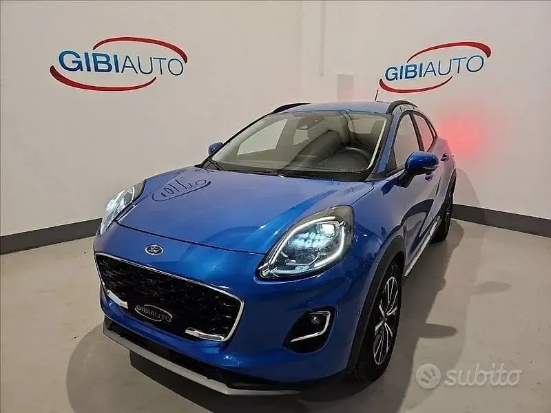 Usata Ford Puma Titanium 125 CV (91 kW) 2022 Blu SUV