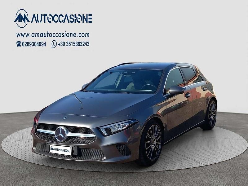 Usata Mercedes A180 136 CV (100 kW) 2019 Grigio Berlina