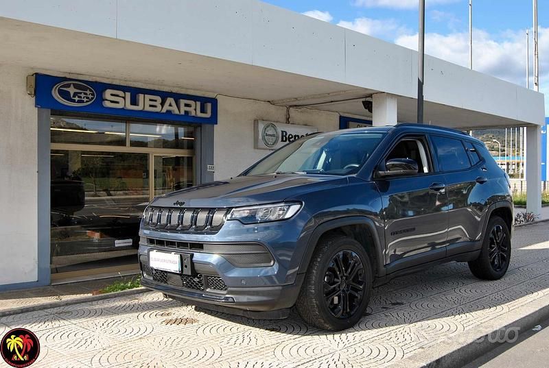 Usata Jeep Compass Night Eagle 130 CV (95 kW) 2022 Blu SUV