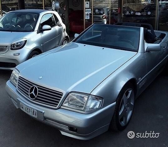 Usata Mercedes SL320 231 CV (169 kW) 1993 Grigio