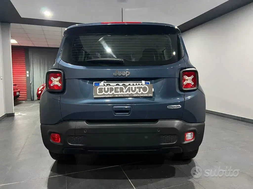 Usata Jeep Renegade Longitude 120 CV (88 kW) 2022 Blu SUV