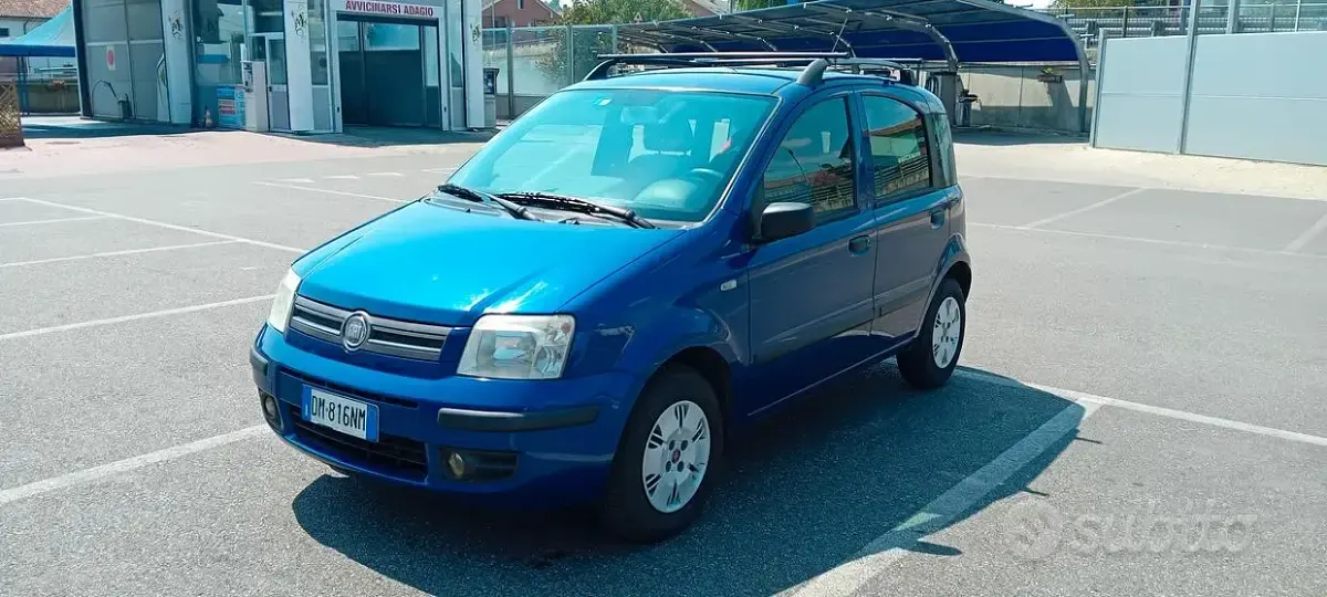Usata Fiat Panda 60 CV (44 kW) 2007 Bluazzurro Utilitaria