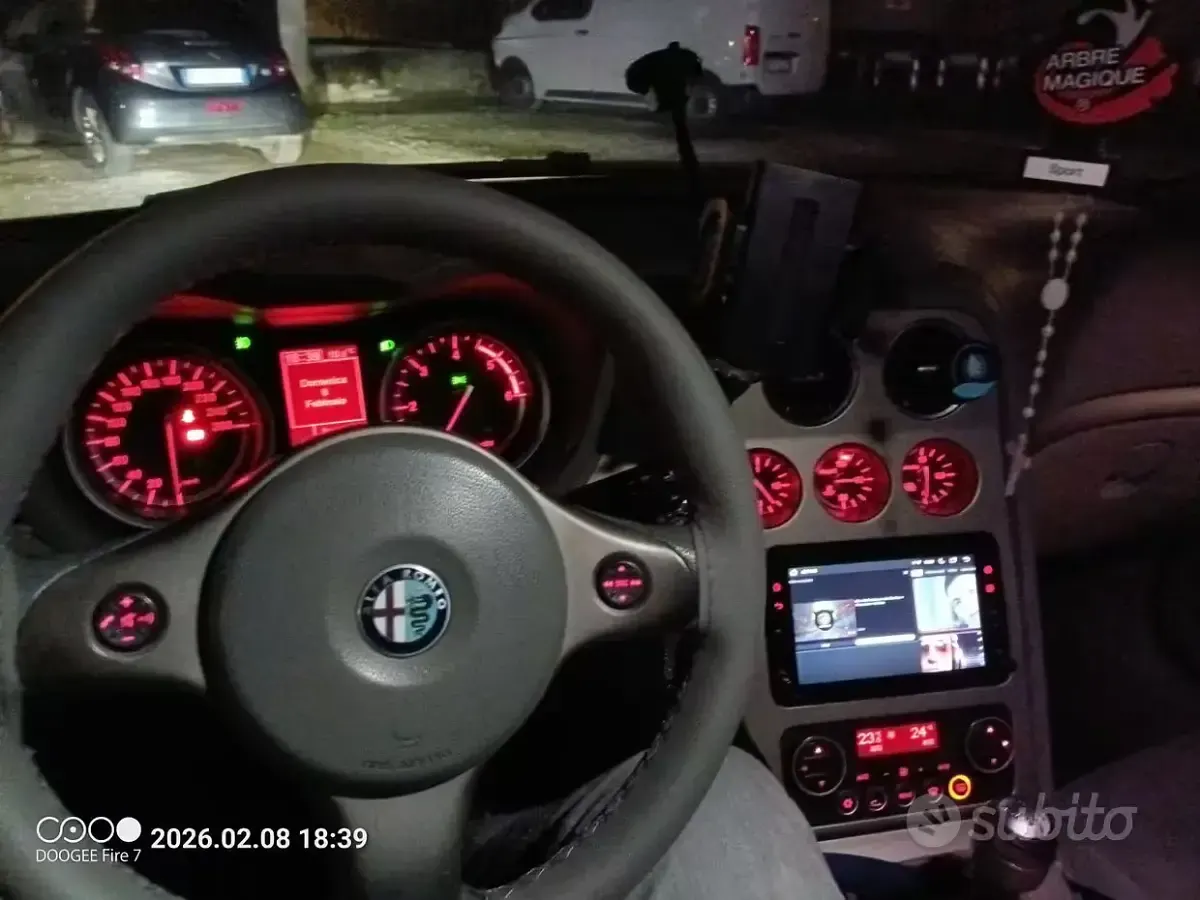 Usata Alfa Romeo 159 150 CV (110 kW) 2006 Nero Station wagon
