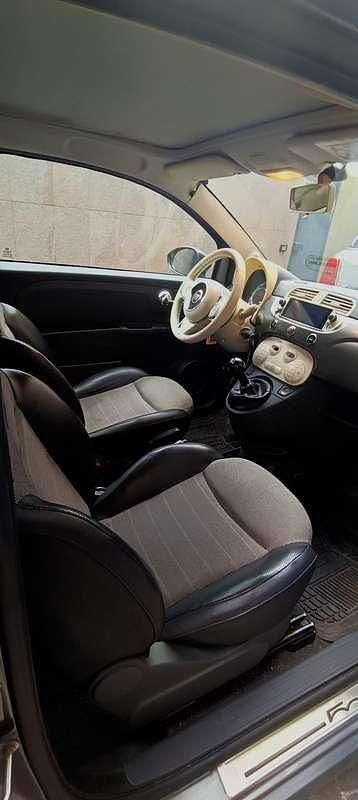 Usata Fiat 500C Rock 95 CV (69 kW) 2013 Argento Cabrio
