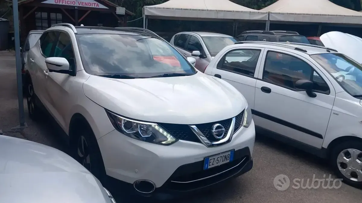 Usata Nissan Qashqai 360º 110 CV (80 kW) 2015 Bianco SUV
