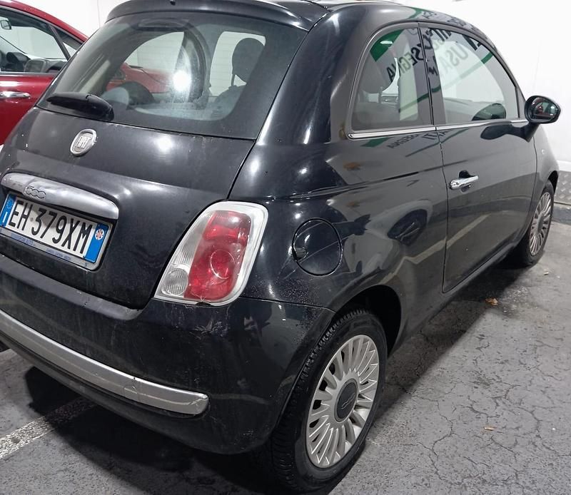 Usata Fiat 500 Lounge 95 CV (69 kW) 2011 Nero Berlina