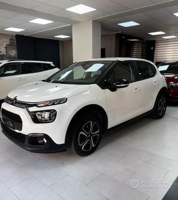 Usata Citroën C3 Feel 102 CV (75 kW) 2022 Bianco Berlina