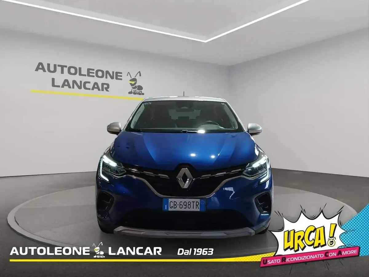 Usata Renault Captur Intens 101 CV (74 kW) 2020 Blu SUV