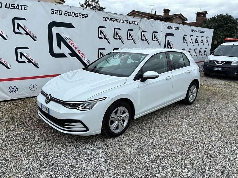 Usata VW Golf VIII Life 116 CV (85 kW) 2022 Bianco Berlina